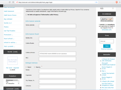 Registrazione con Fatturazione Elettronica