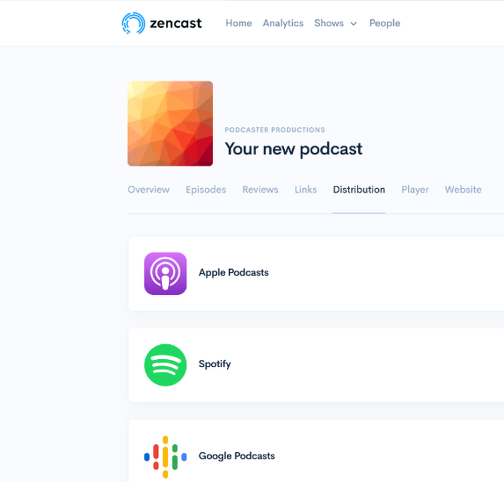 ZenCast Screenshot 1