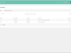 integration with attendance machines