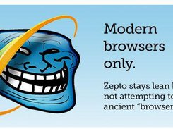 Zepto.js Screenshot 2