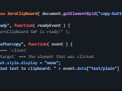ZeroClipboard Screenshot 1