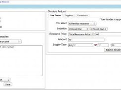 Resource management page