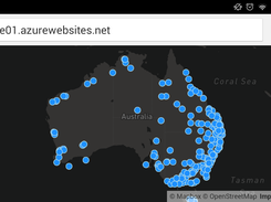 map with oldest cities of Australia