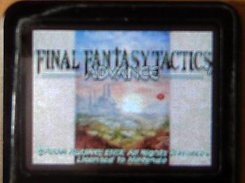 "Final Fantasy Tactics Advance" GBA game via igpSP