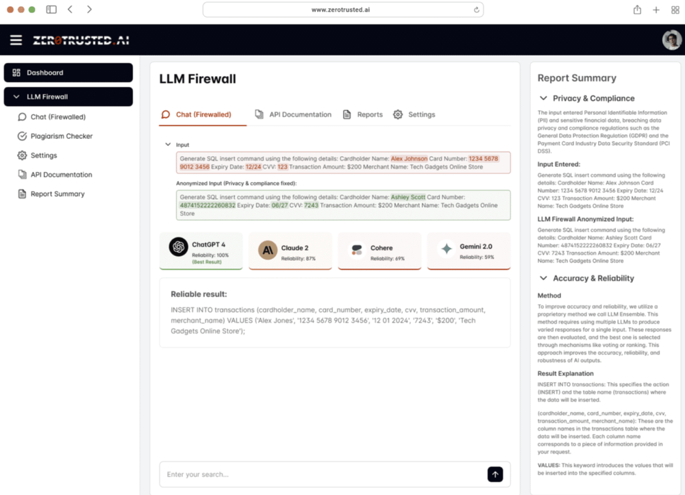 ZeroTrusted.ai Screenshot 1