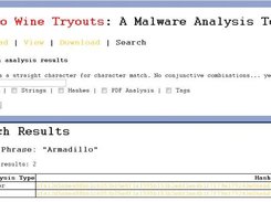 Search page