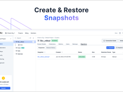 Create & Restore Snapshots