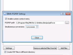 Configure path to ps2pdf executable