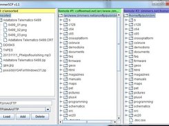 The main SCP screen.
