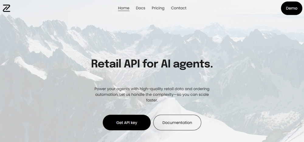 Zinc API Screenshot 1