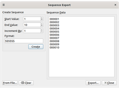 Generate or import sequences of data to create multiple symbols