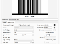 Add binding bars or boundary boxes