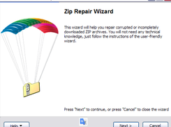 ZIP Repair Screenshot 1