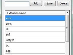Set zipping file extensions
