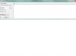 Zip creator main window