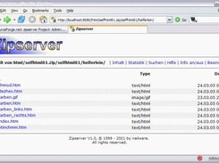 Sample Page delivered by Zipserver