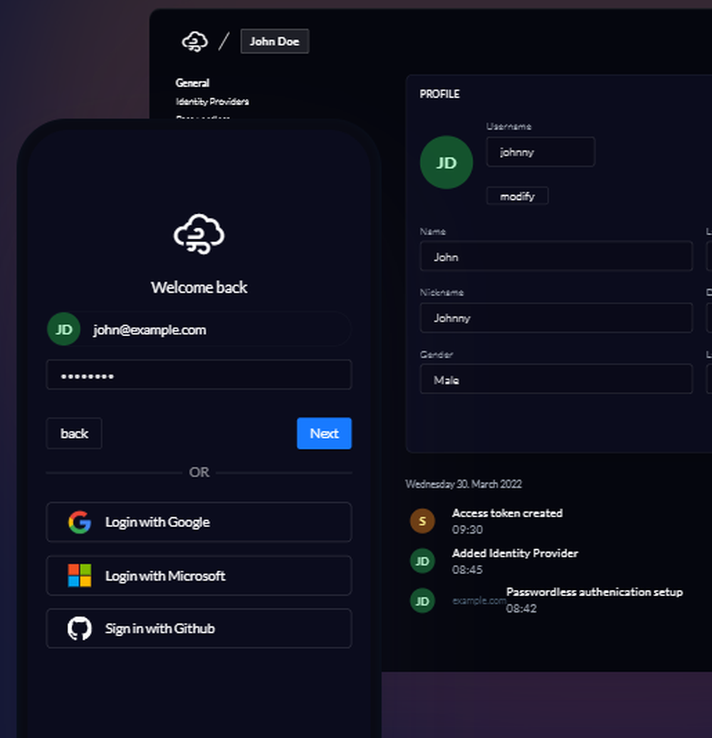 ZITADEL Screenshot 1