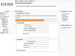 User details after creation