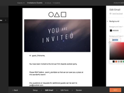 zkipster online invitations-Home