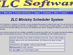 ZLC Ministry Scheduler Screenshot 1