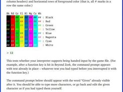 Demona 0.07 demonstrating colors and preloaded input