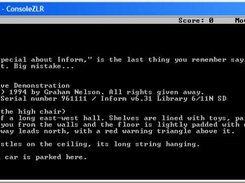 ConsoleZLR 0.07 running Toyshop