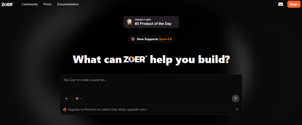 Zoer Screenshot 1