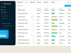 Zoho BugTracker Screenshot 1
