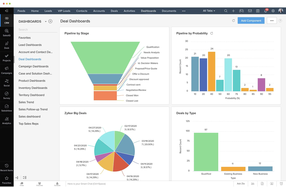 Zoho CRM Plus Screenshot 1