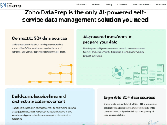 Zoho DataPrep Screenshot 1