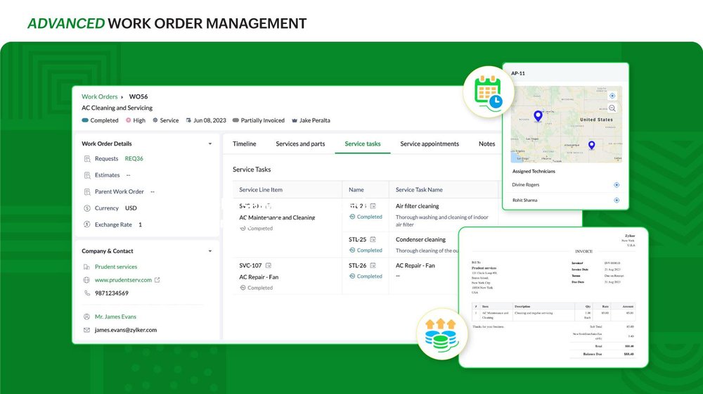 Advanced Work Order Management