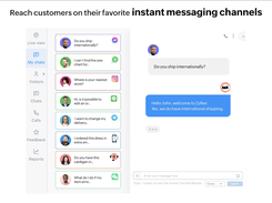 Switching between instant messaging applications to engage with customers and prospects is a thing of the past with SalesIQ