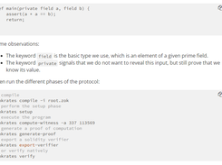 ZoKrates Screenshot 1