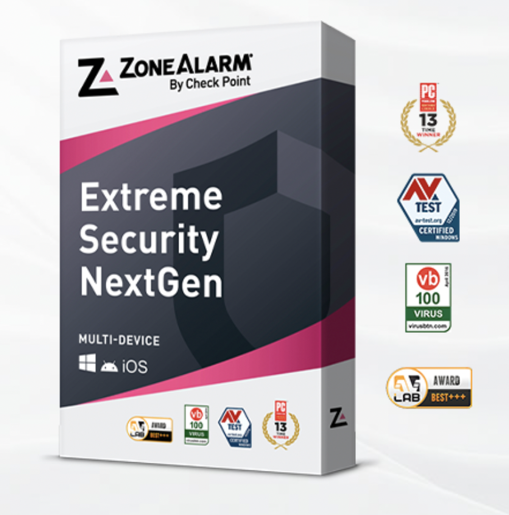 ZoneAlarm Extreme Security NextGen Screenshot 1