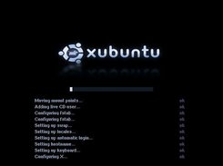 Xubuntu Live CD startup