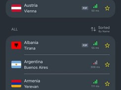Server List - iOS