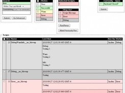 Updates Screen - Displaying Updates That Have Been Run