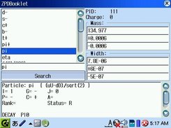 Supporting the PDG new CSV format data and high-res. Zaurus