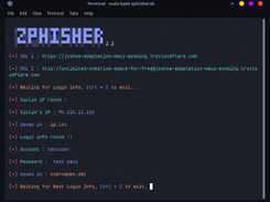Zphisher Screenshot 1