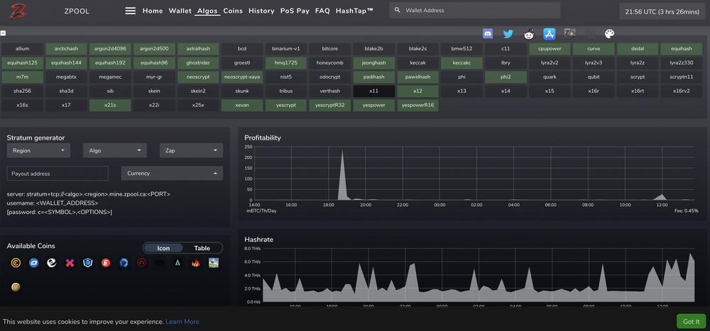 zpool Screenshot 1