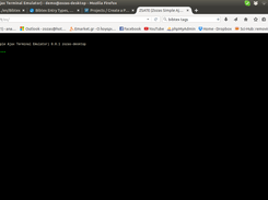 Login screen