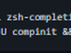 zsh-completions Screenshot 1