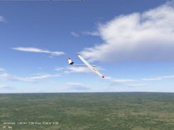 Skorpion F3F glider in the Panorama scenery