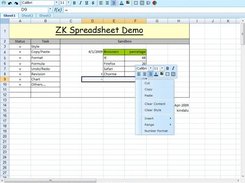 A preview of ZK Spreadsheet