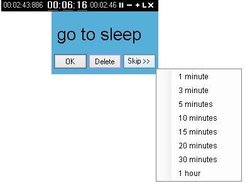 You can skip a reminder