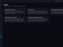 View and export reports