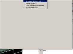 The main program, running on Windows 2000.