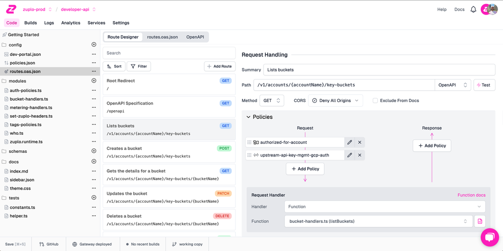 Zuplo API Development portal