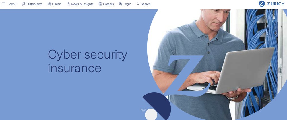 Zurich Cyber Insurance Screenshot 1