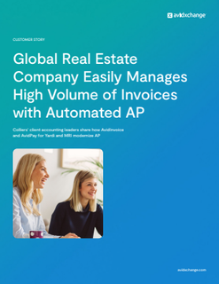 Global Real Estate Company Easily Manages High Volume of Invoices with Automated AP 